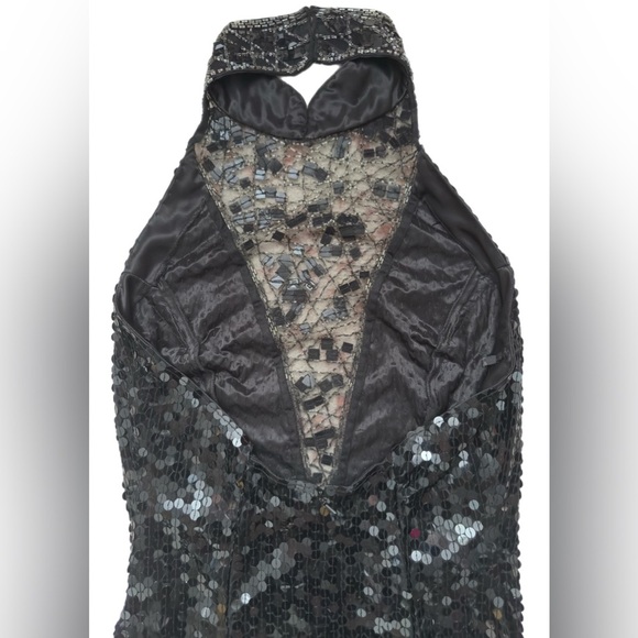 Vintage Della Roufogali beaded and sequin dress - Picture 5 of 6